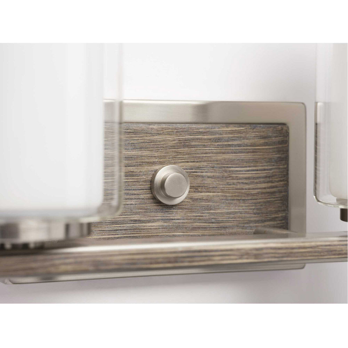 Mast 2 Light 14 inch Brushed Nickel Bath Vanity Wall Light