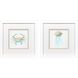 Sea Creatures Blue and Green and Orange and Turquoise Framed Art, Propac