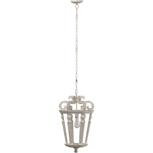 Bonner 16 inch Weathered White Chandelier Ceiling Light