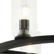 Westlock 6 Light 24 inch Matte Black Pendant Ceiling Light