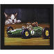 Animals 11 X 9 inch Non-Glass Framed Art, Propac