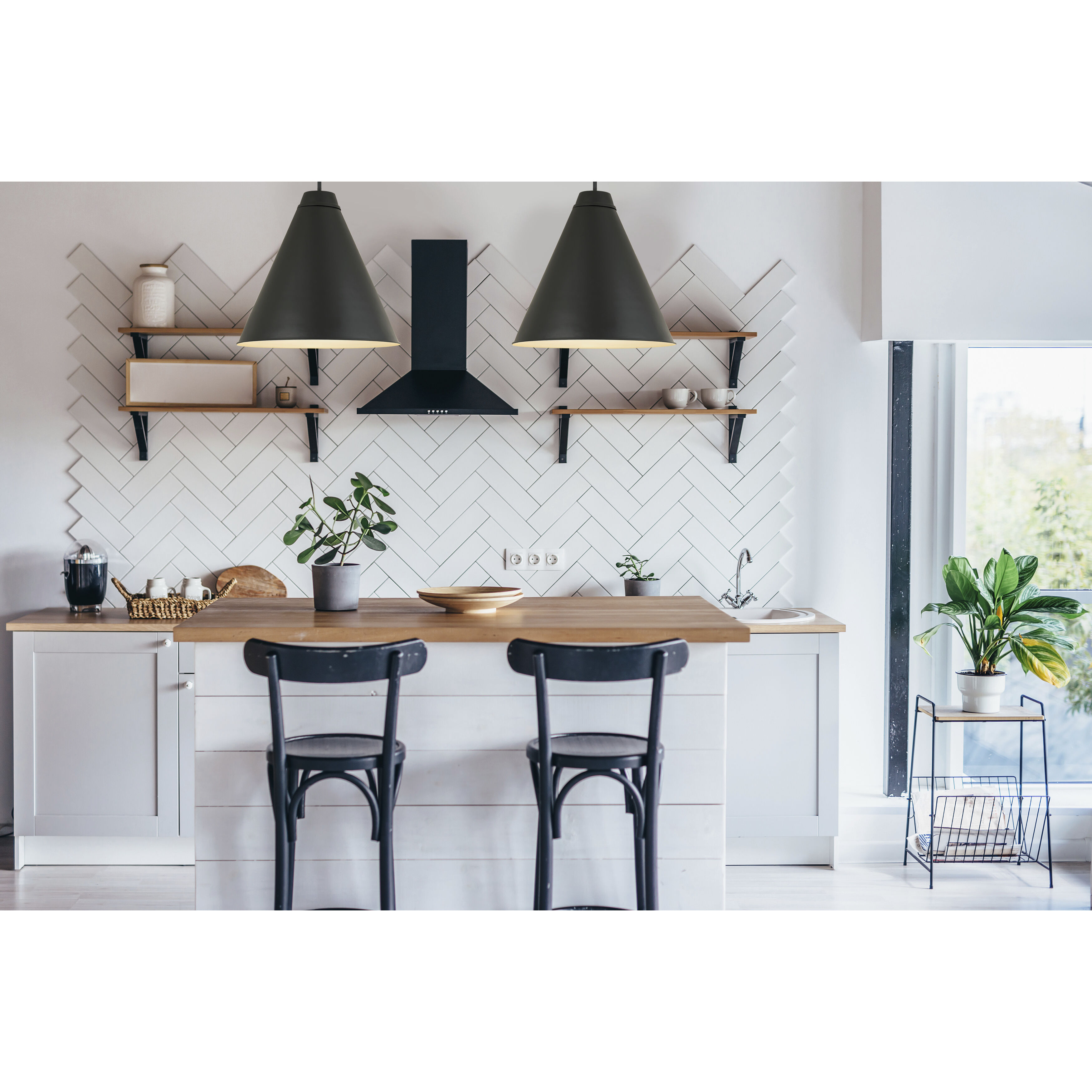 Eaton 1 Light 24 inch Matte Black Pendant Ceiling Light