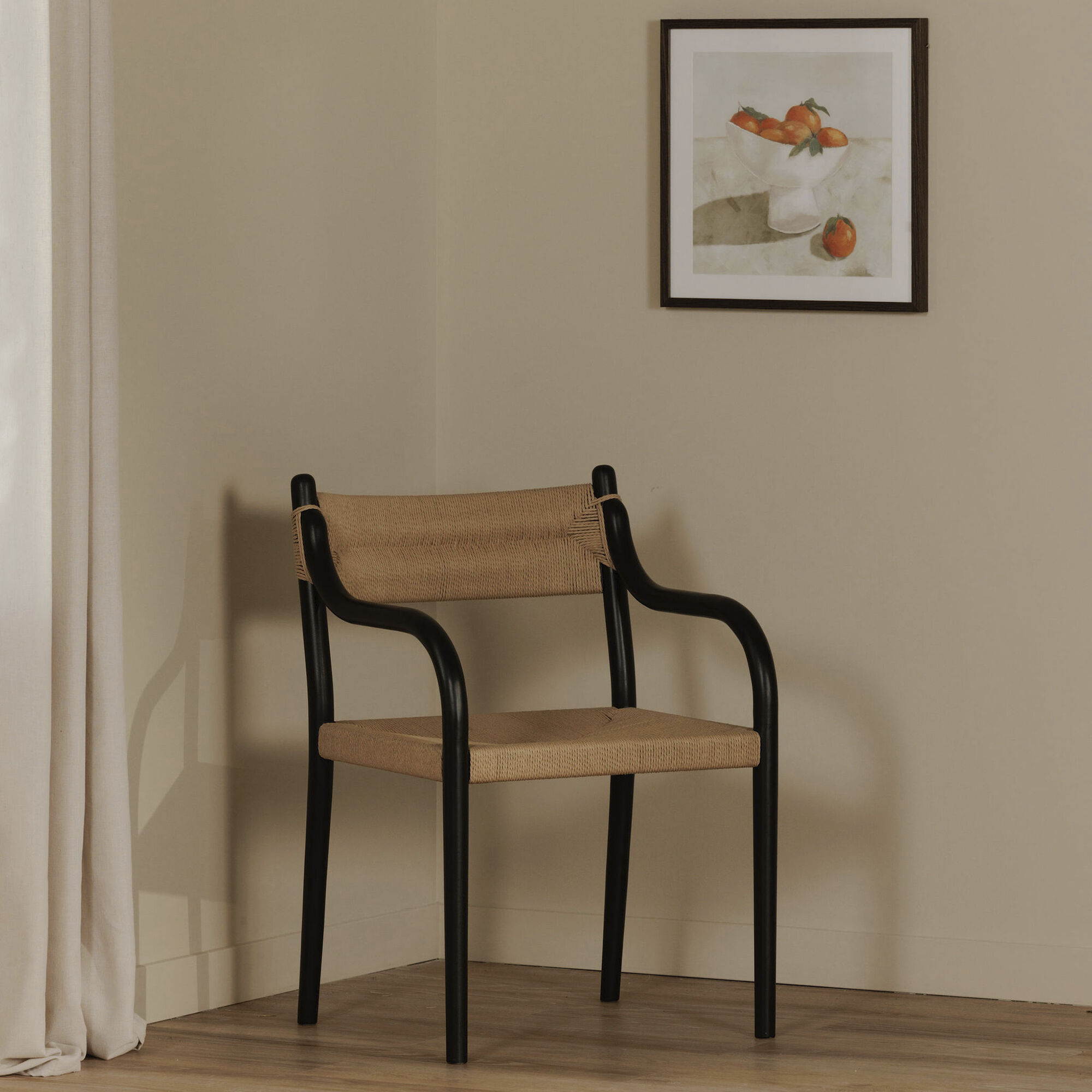 Citrine 18 X 18 inch Painting, Framed