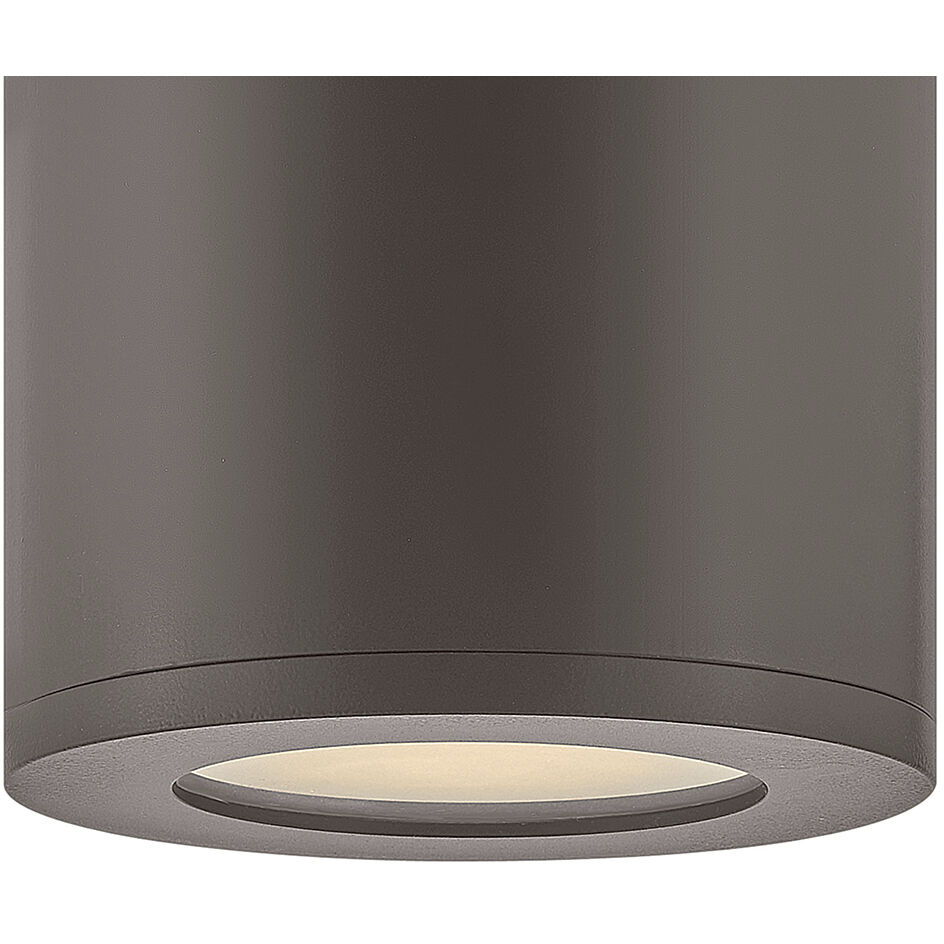Coastal Elements Silo LED 5 inch Architectural Bronze Outdoor Flush Mount, Small