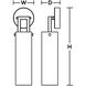 Houston 1 Light 4.5 inch Satin Nickel ADA Wall Sconce Wall Light