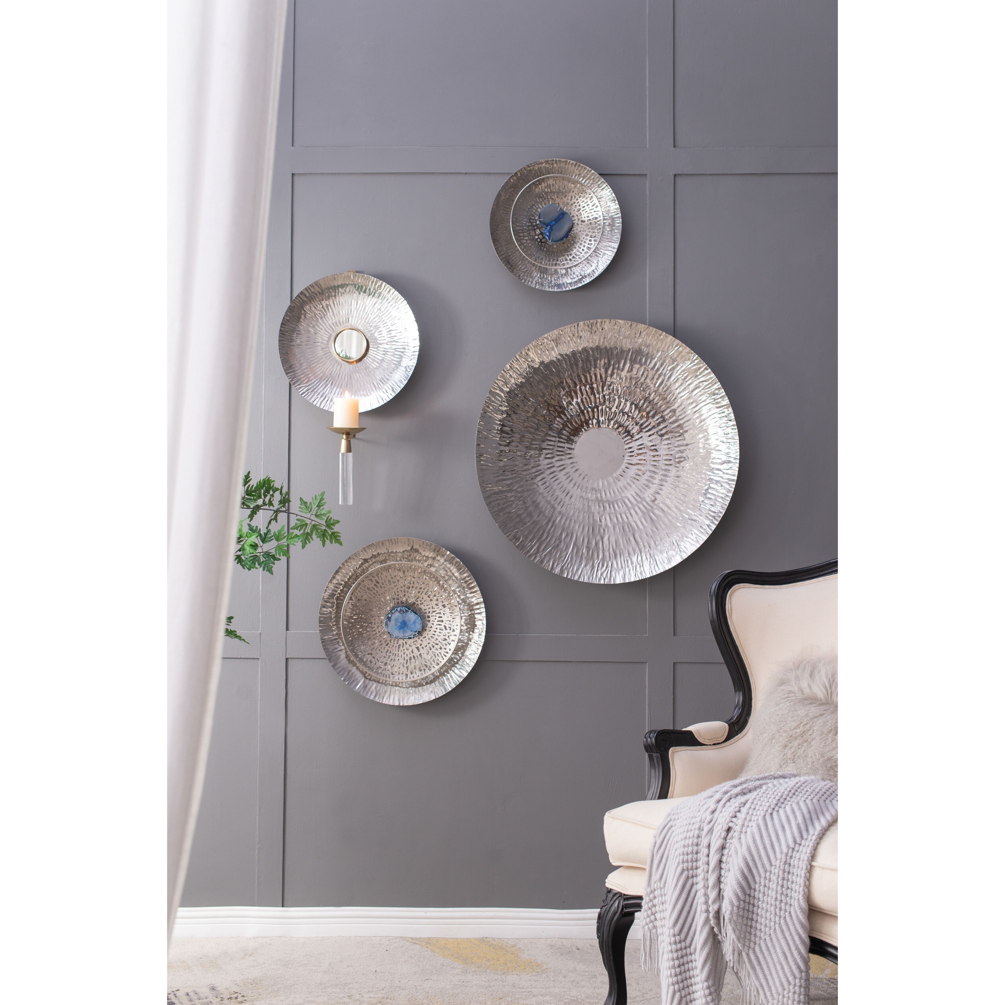 Fassett Silver Wall Décor