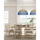 Senjyo 1 Light 36.25 inch Khaki Pendant Ceiling Light, Hiroshi Koshitaka Collection