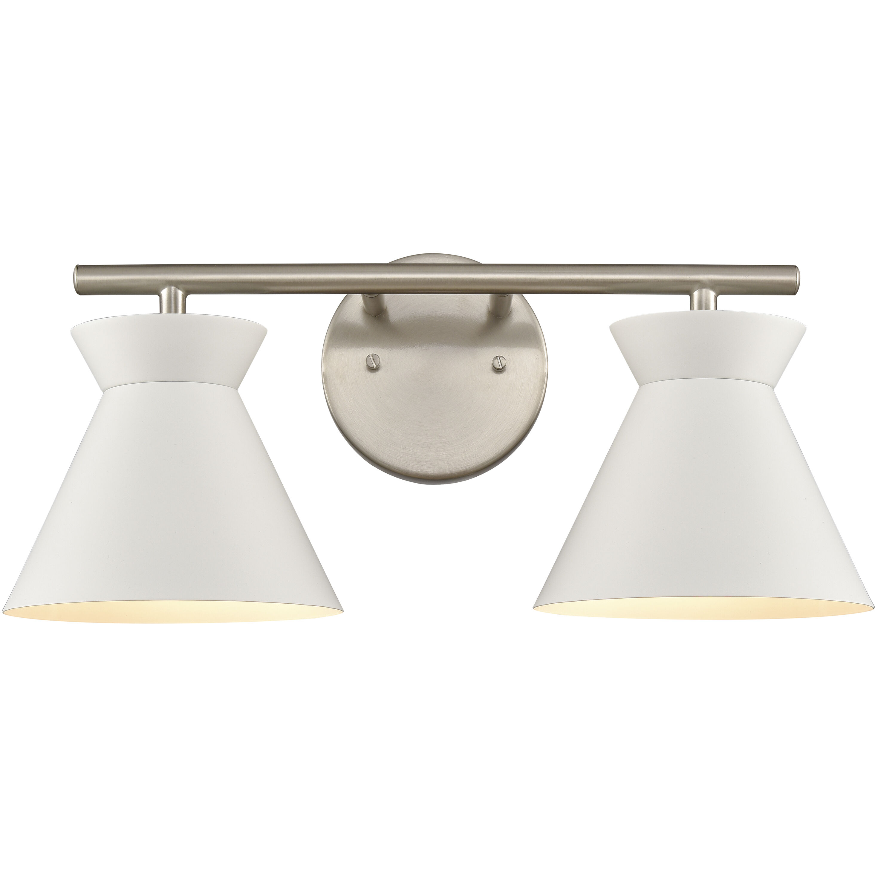 Elk Home 89821 2 Forme 2 Light 18 inch Brushed Nickel Vanity Light