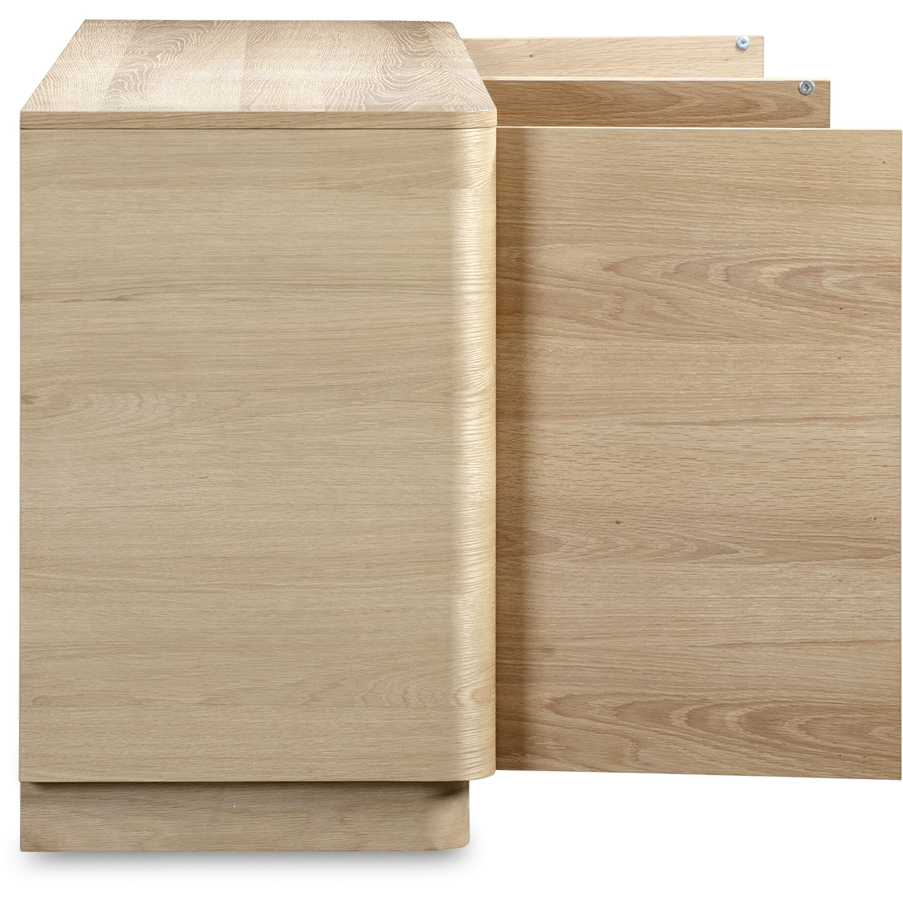 Round Off 72 X 19 inch Natural Sideboard