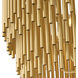 Lisa McDennon Bijou 6 Light 28.5 inch Deluxe Gold Chandelier Ceiling Light