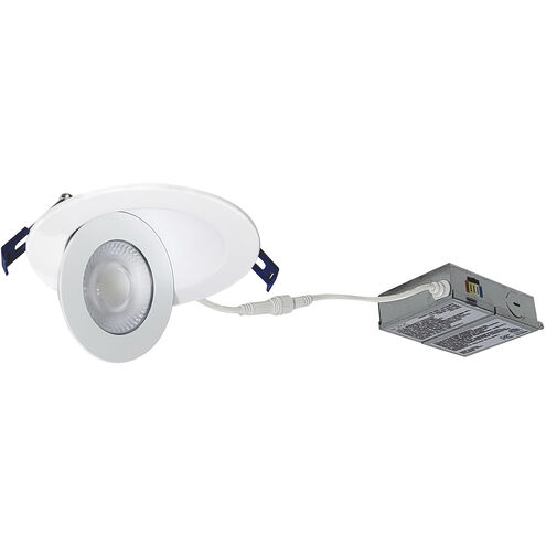 M-Curve Matte Powder White Recessed, Selectable CCT