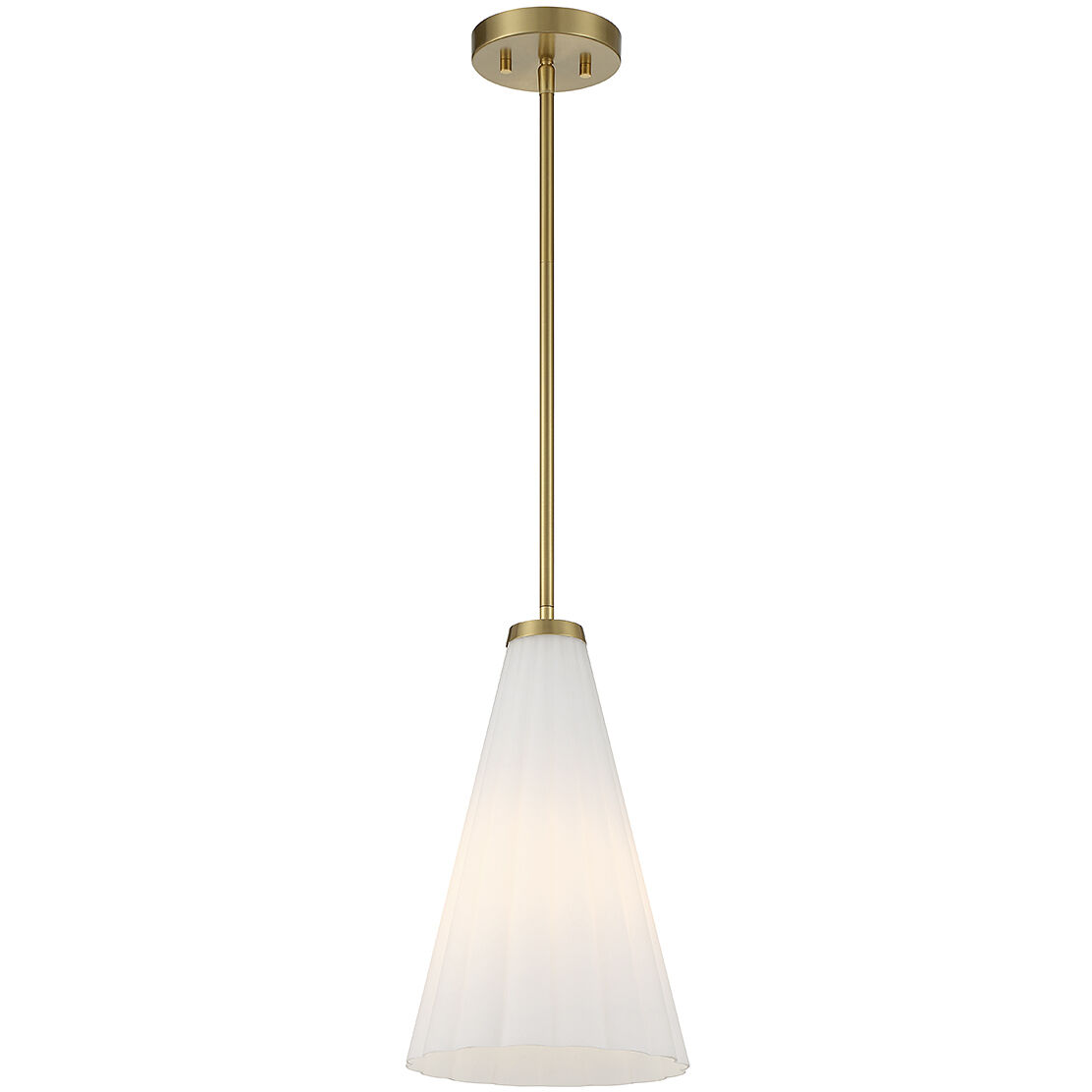 Bristol 1 Light 9 inch Warm Brass Pendant Ceiling Light
