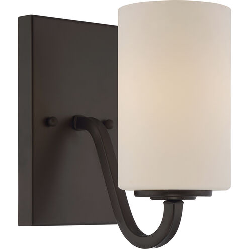 Willow 1 Light 4.38 inch Forest Bronze Vanity Light Wall Light