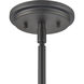 Ulla 8 Light 28 inch Matte Black Chandelier Ceiling Light