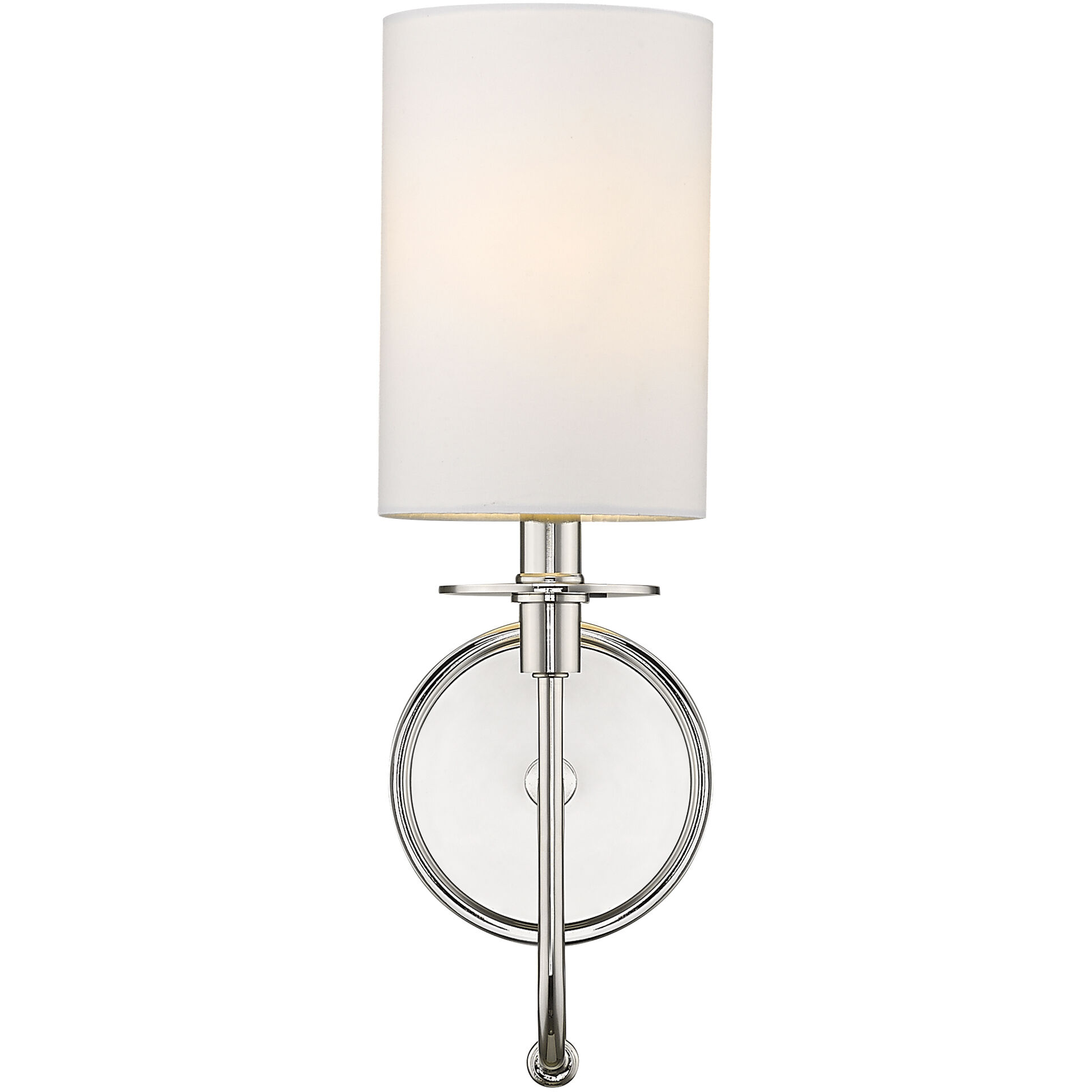 Ella 1 Light 5 inch Polished Nickel Wall Sconce Wall Light