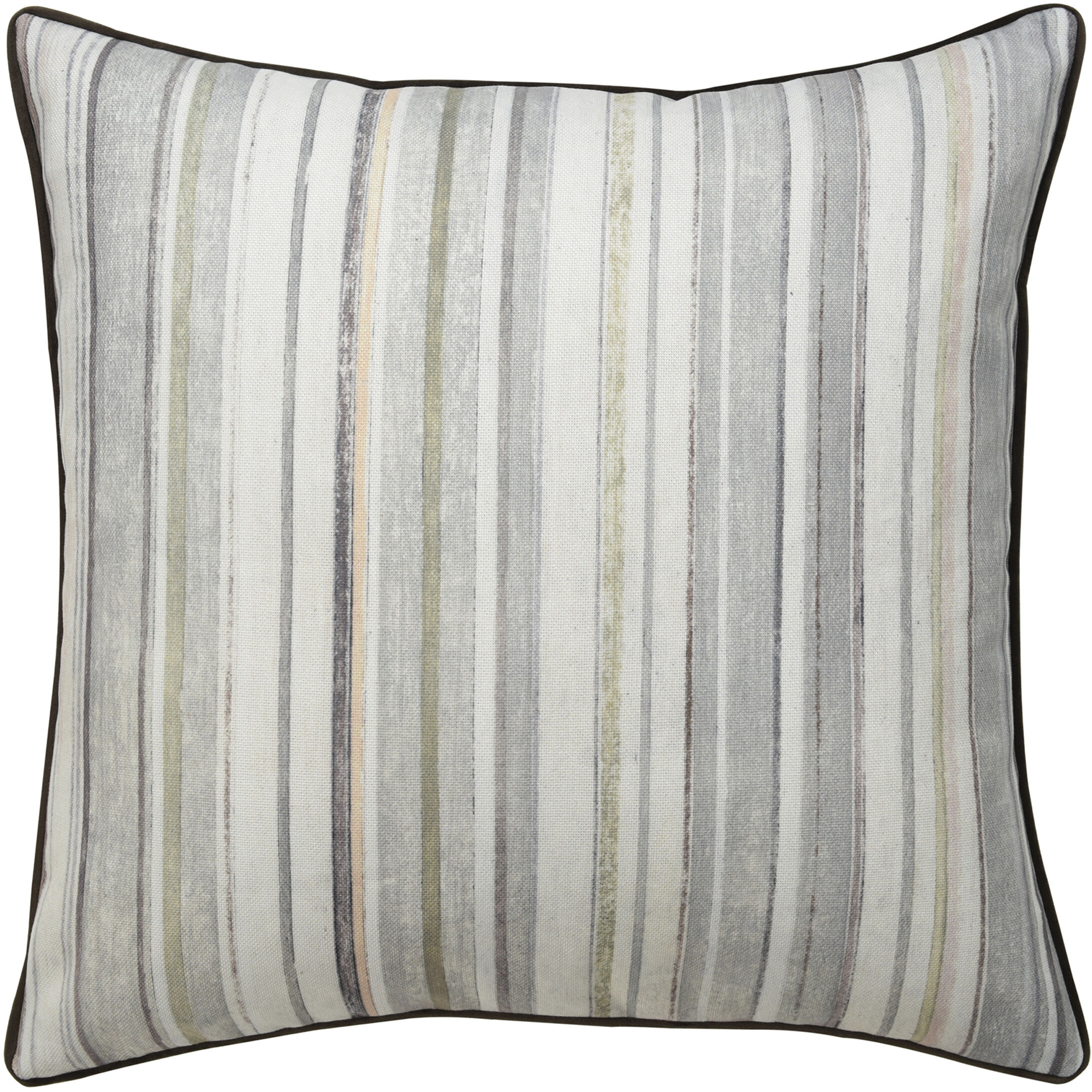 Lines 24 X 24 inch Multicolor Pillow
