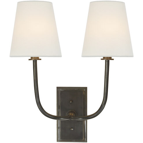 Thomas O'Brien Hulton 2 Light 14.00 inch Wall Sconce