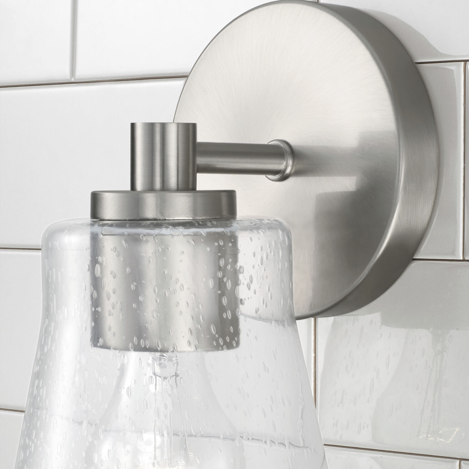 Baker 1 Light 6 inch Brushed Nickel Sconce Wall Light