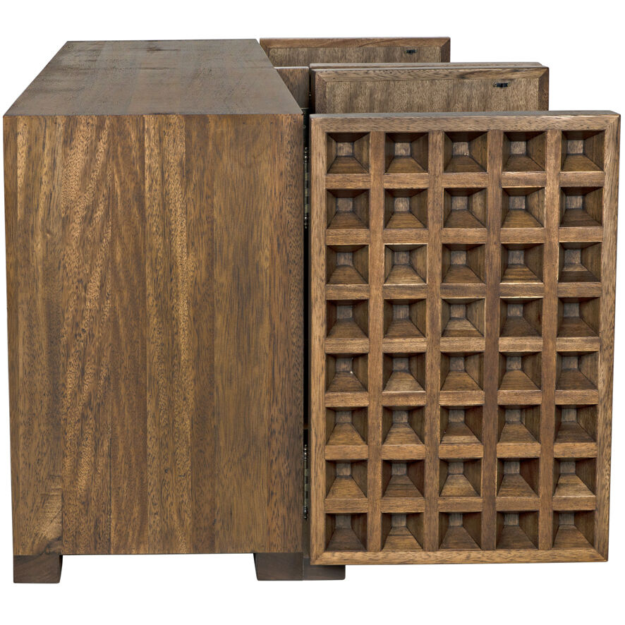 Nuala 77.5 X 21.5 inch Dark Walnut Sideboard