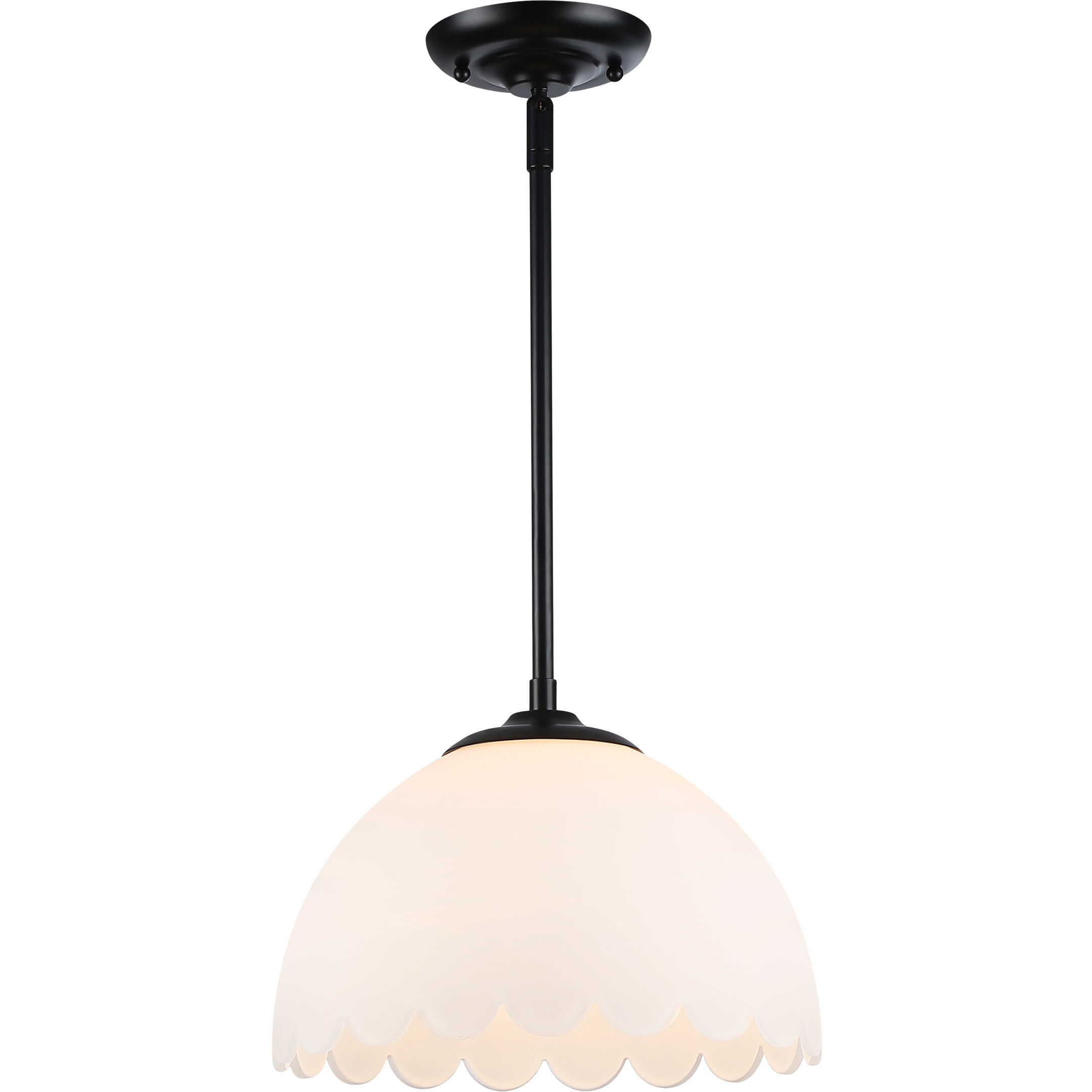 Dorinda Pendant Ceiling Light in Matte Black