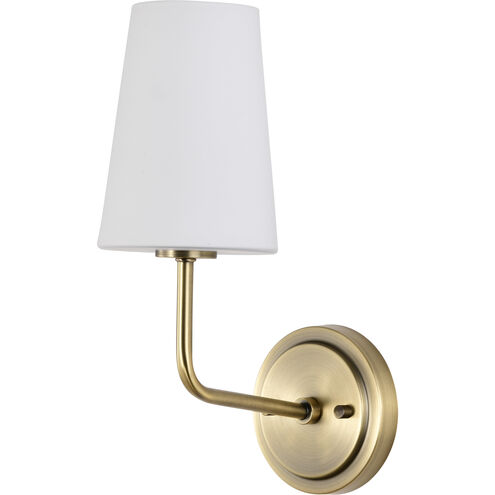 Cordello 1 Light 5 inch Vintage Brass Wall Sconce Wall Light