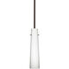 Camino 1 Light Bronze Stem Pendant Ceiling Light