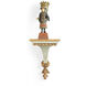 Chelsea House 10 inch Old Blue/Gold Wall Bracket Wall Light