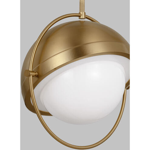 TOB by Thomas O'Brien Bacall 1 Light 19.5 inch Burnished Brass Pendant Ceiling Light