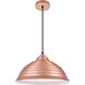 Circa 1 Light 15.5 inch Honey Gold Pendant Ceiling Light