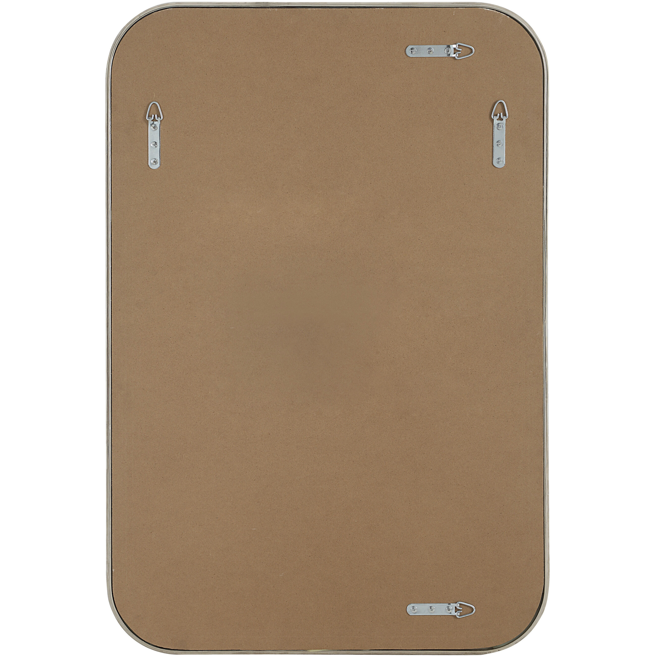 Sylvie 36 X 24 inch Polished Nickel Wall Mirror