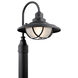 Harvest Ridge 1 Light 16 inch Textured Black Outdoor Post Lantern