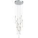 Motif Multi Pendant Ceiling Light in Chrome