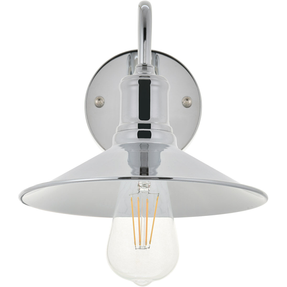 Etude 1 Light 9 inch Chrome Wall Sconce Wall Light