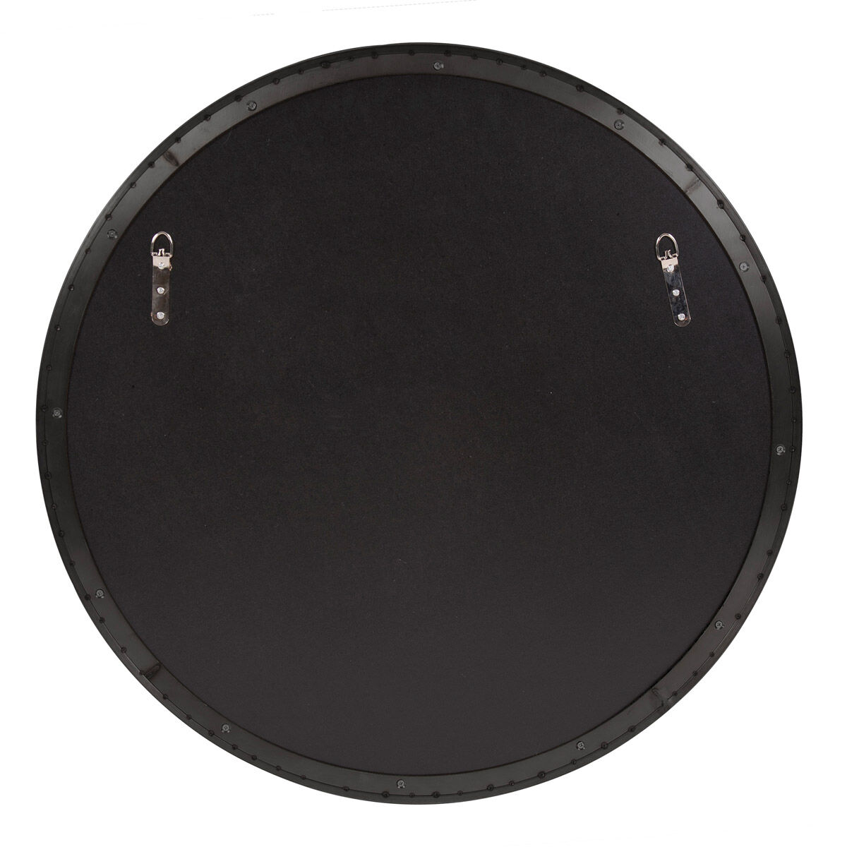 Copenhagen 30 X 30 inch Brushed Black Wall Mirror