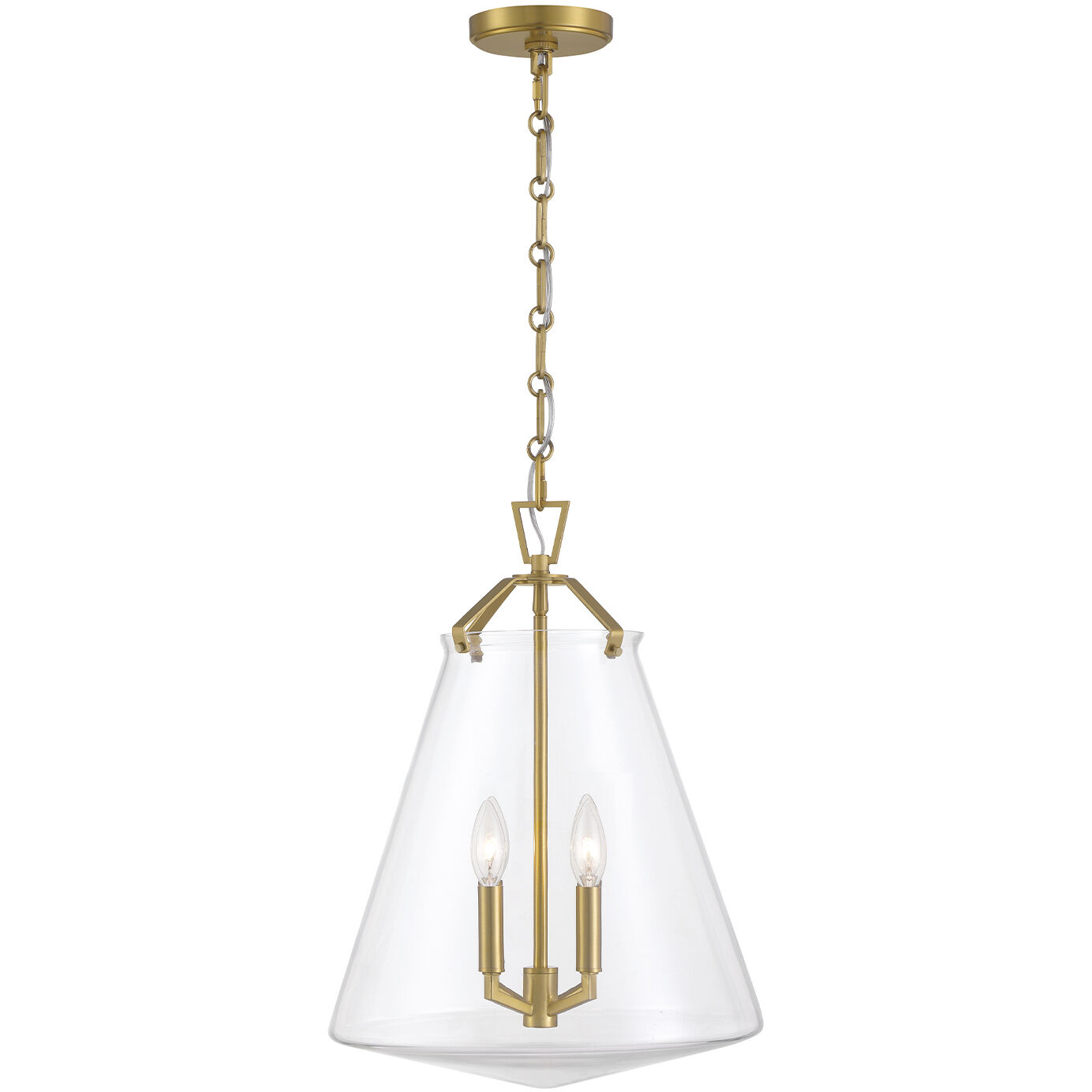 Voss Pendant Ceiling Light in Luxe Gold