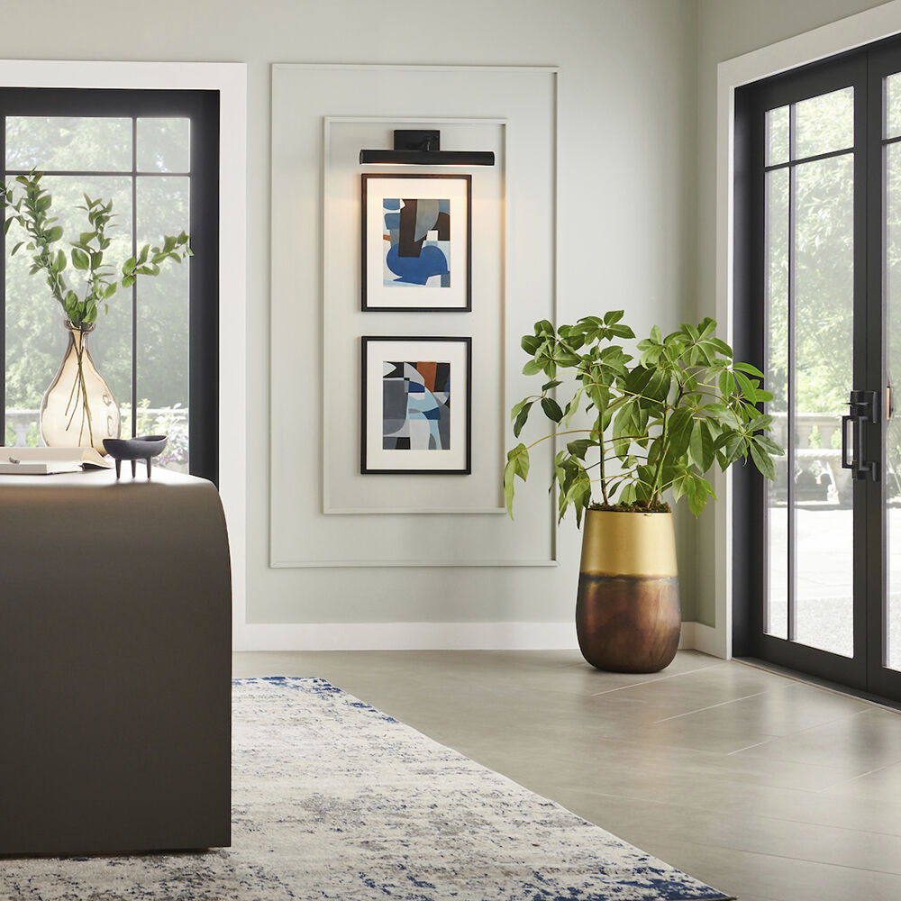 Stokes 20 inch Black Indoor Wall Sconce Wall Light