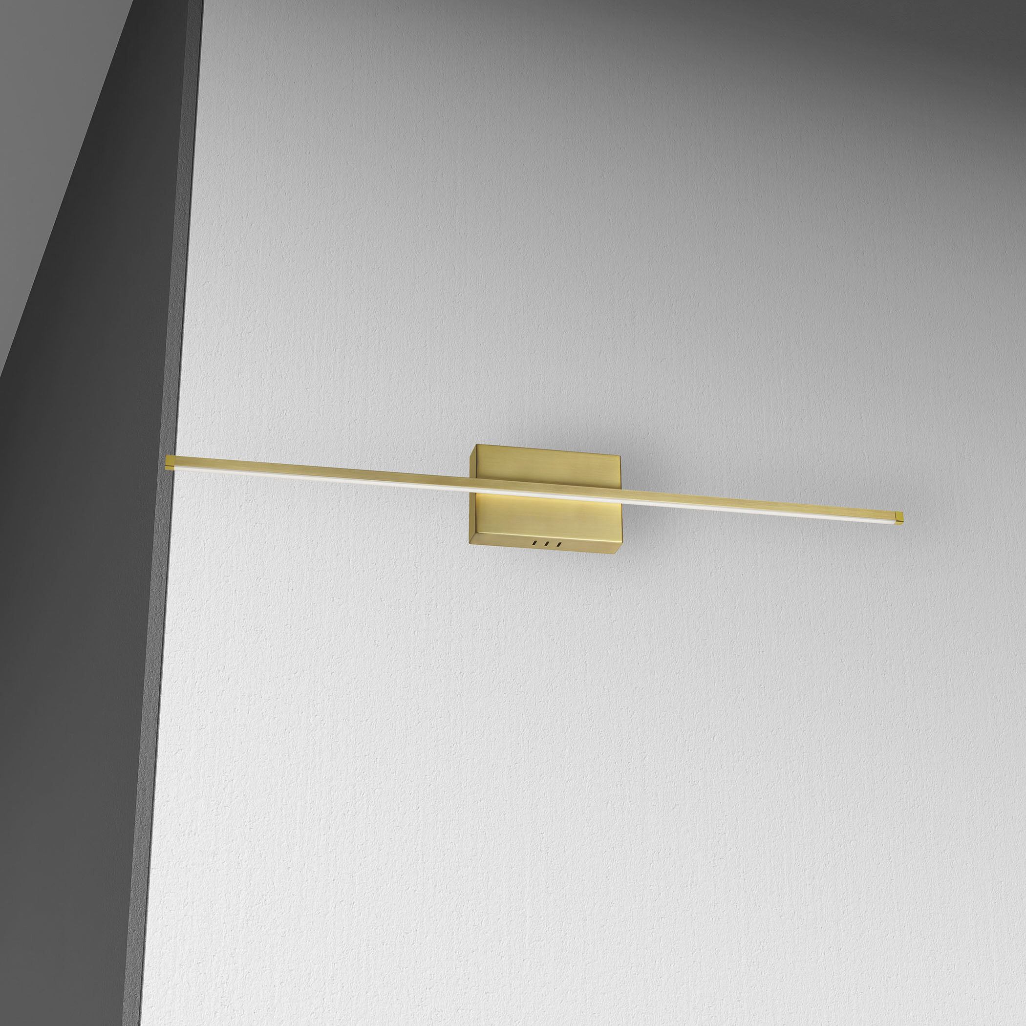 Array LED 36 inch Aged Brass Decorative Wall Sconce Wall Light, Decorative