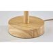 Mayfair 27.5 inch 100.00 watt Natural Wood Table Lamp Portable Light