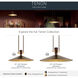 Tenon LED Lacquered Bronze Pendant Ceiling Light