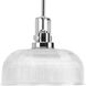 Archie 1 Light 10.5 inch Polished Chrome Pendant Ceiling Light
