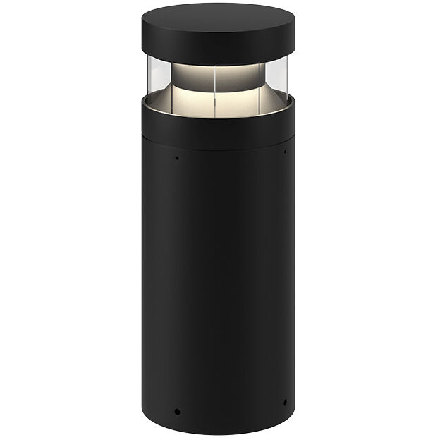 Windermere 120 24 watt Black Exterior Bollard