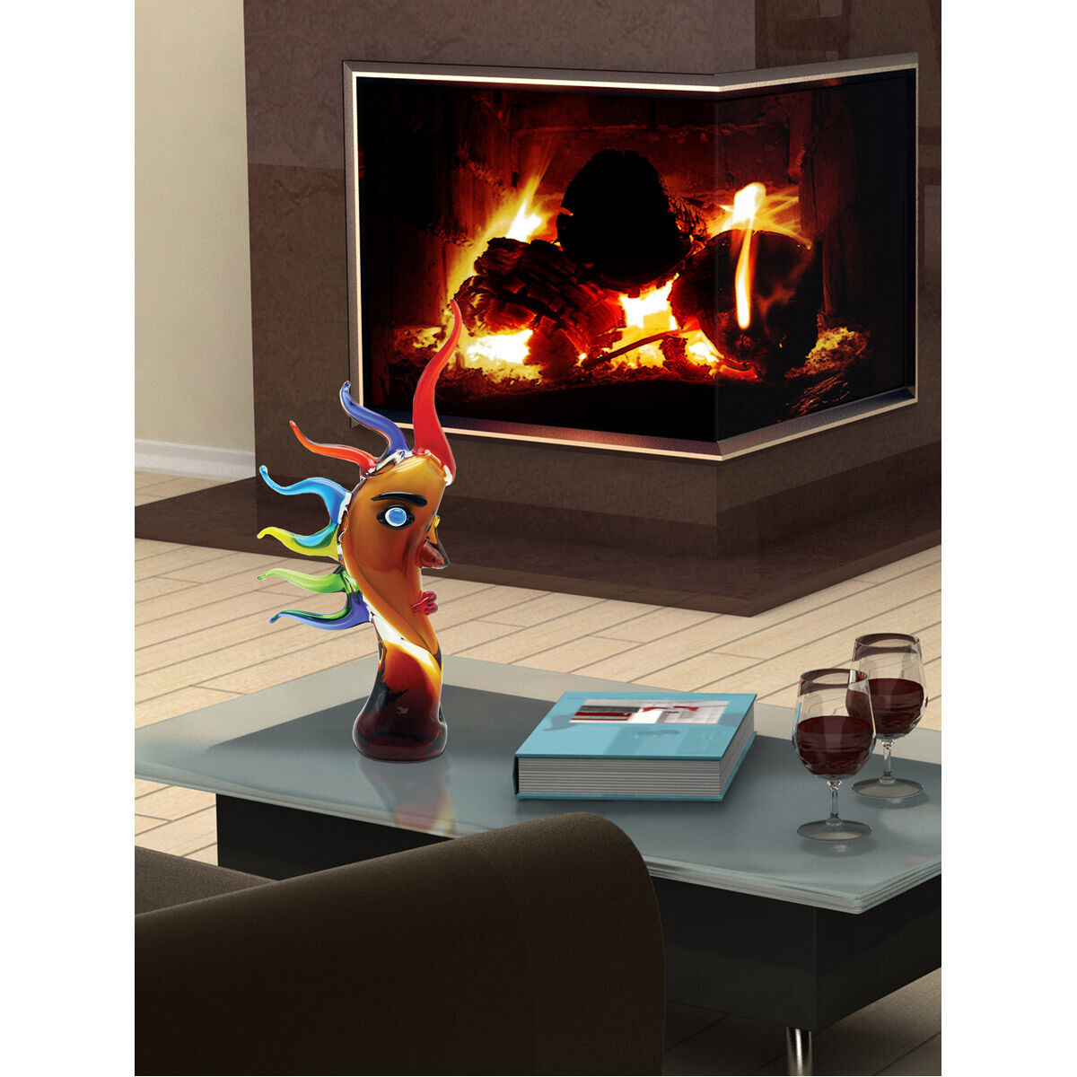 Rainbow Arcus 17 X 8 inch Sculpture