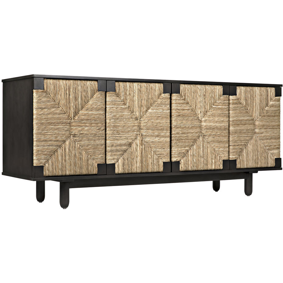 Brook 76.5 X 22.5 inch Pale Sideboard, 4 Door