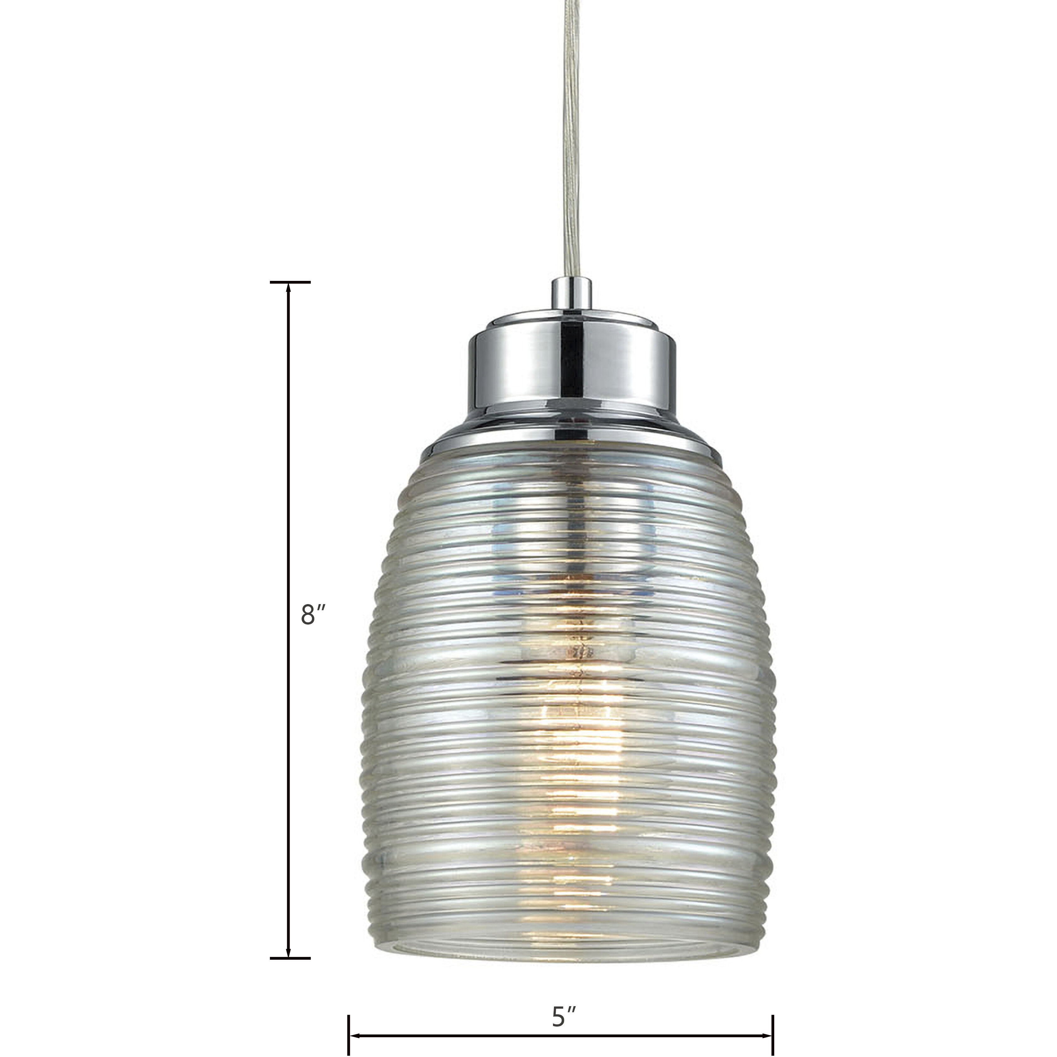 Muncie 1 Light 5 inch Polished Chrome Mini Pendant Ceiling Light