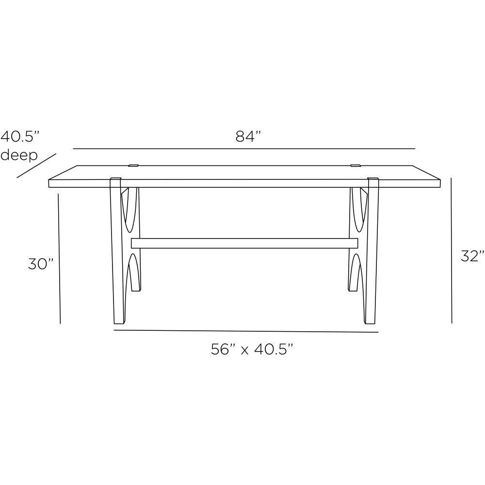 Westheimer Umber Dining Table