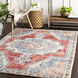 Bohemian 65 X 47 inch Red Rug in 4 x 5, Rectangle