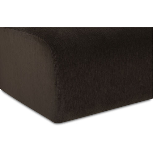 Amelia Dark Brown Slipper Chair