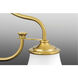 Tinsley 3 Light 23.5 inch Brushed Bronze Chandelier Ceiling Light