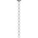 Sean Lavin Perle LED 2.8 inch Polished Nickel Line-Voltage Pendant Ceiling Light in 2700K, Remote 277V