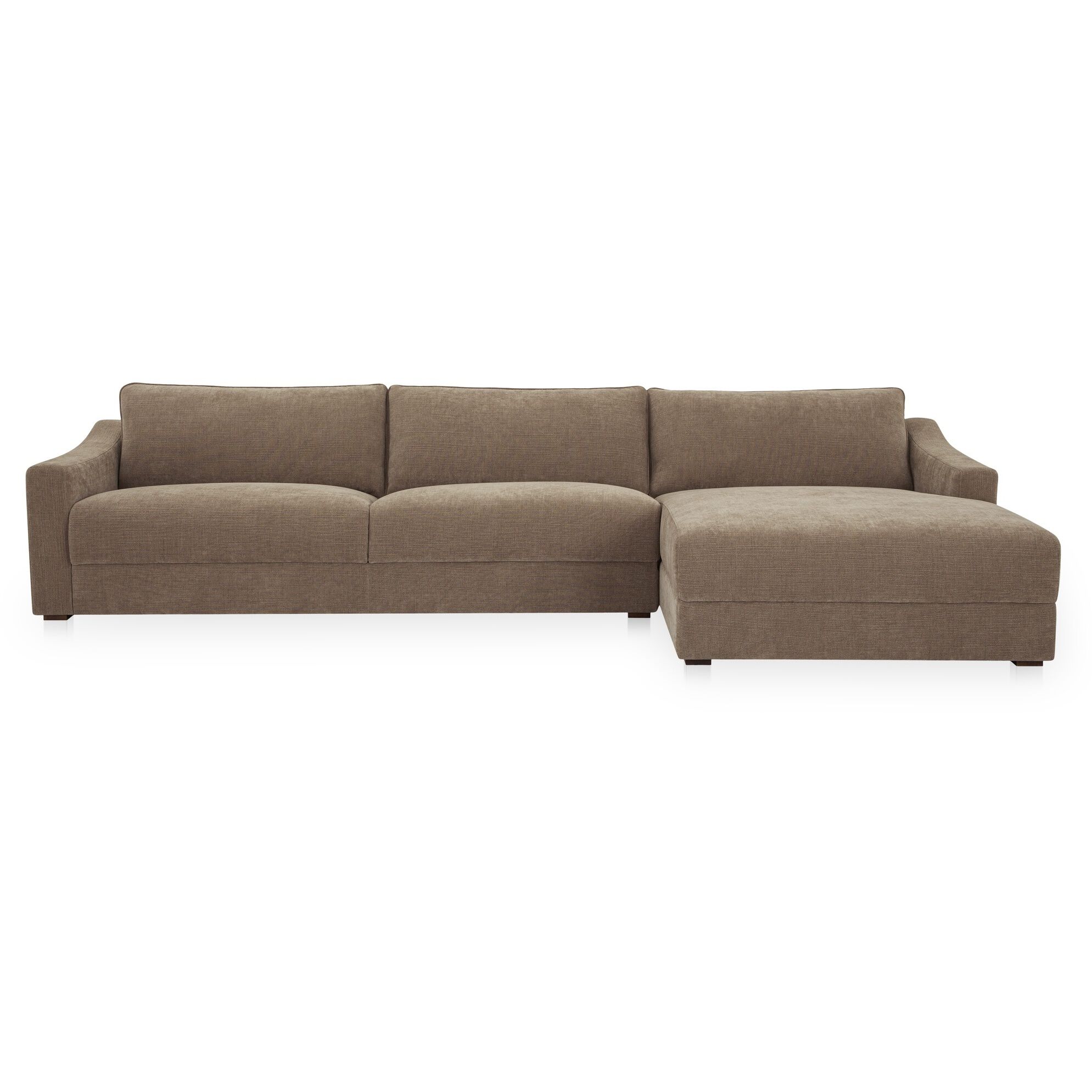 Farrow Tan Modular Sectional in Right, Right